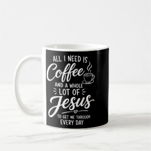Mug Fille Jésus Café Croyante Femmes Foi Chrétienne