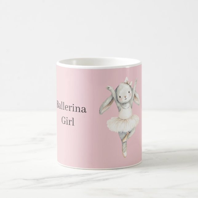 Mug Fille Lapin Ballerine Rose en Tutu (Centre)