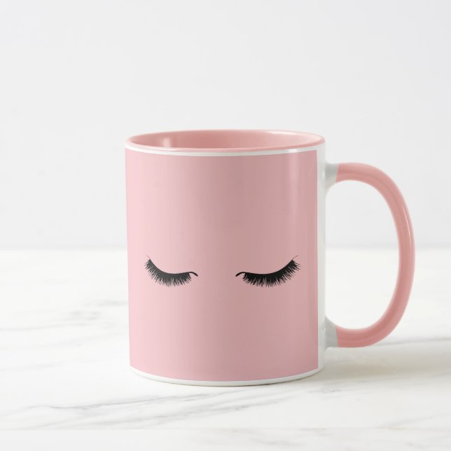 Mug Fille Lashes et Mascara (Droite)