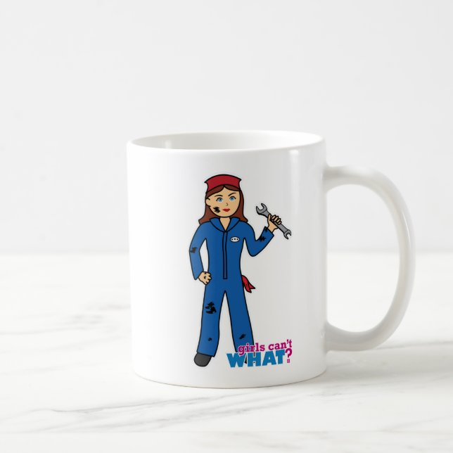 Mug Fille mécanique (Droite)