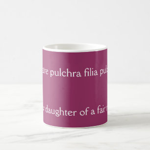 Mug Fille, mère, Horace, citation