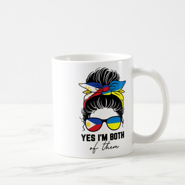 Mug Fille moitié philippine moitié ukrainienne Philipp (Droite)