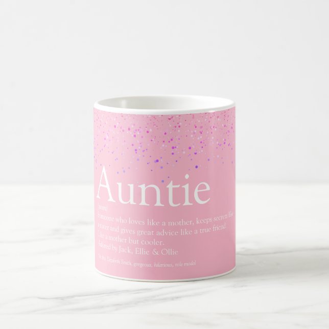 Mug Fille rose Parties scintillant Amusants meilleure  (Centre)