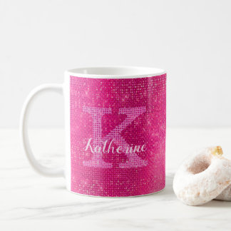 Mug Fille rose Parties scintillant étincelante Glam No