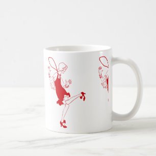 Mug fille rouge