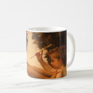 Mug Fille se défendant contre la cupidité par Bouguere