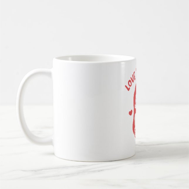 Mug Fille Self Hug Vous Aimez (Gauche)