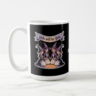 Mug Fille Sera Fille Drôle Sorcière Halloween Féminism