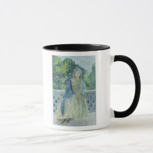 Mug Fille sur Balcony, 1900
