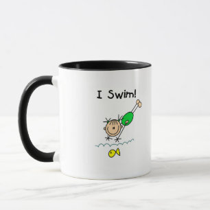 Mug Fille T-shirts et Cadeaux de Natation