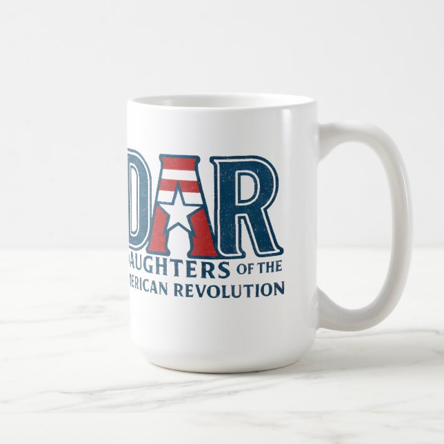Mug Filles American Revolution vintage logo historique (Droite)