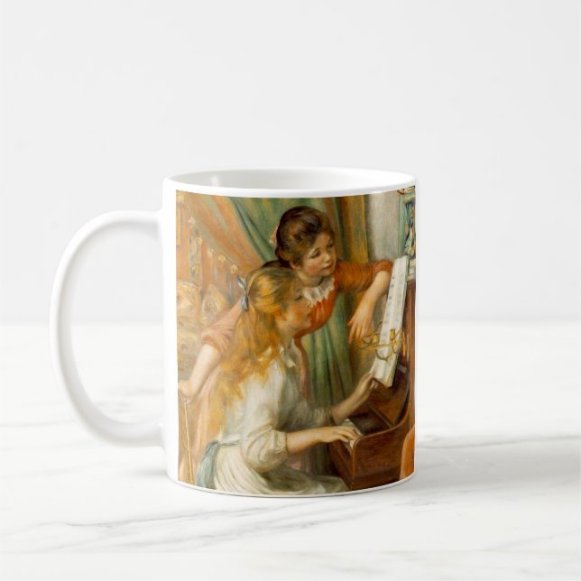 Mug Filles au piano (Gauche)