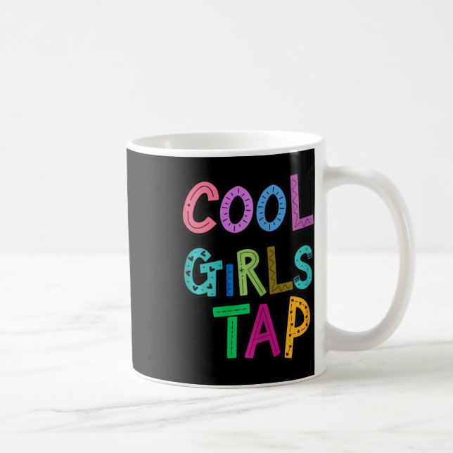 Mug Filles cool Tap Danse Amant Danser Filles Femmes (Droite)