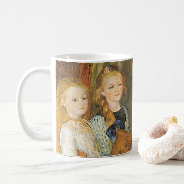 Mug Filles de Catulle Mendès par Pierre Renoir (Avec donut)