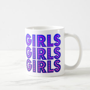 Mug Filles de filles de filles graphiques