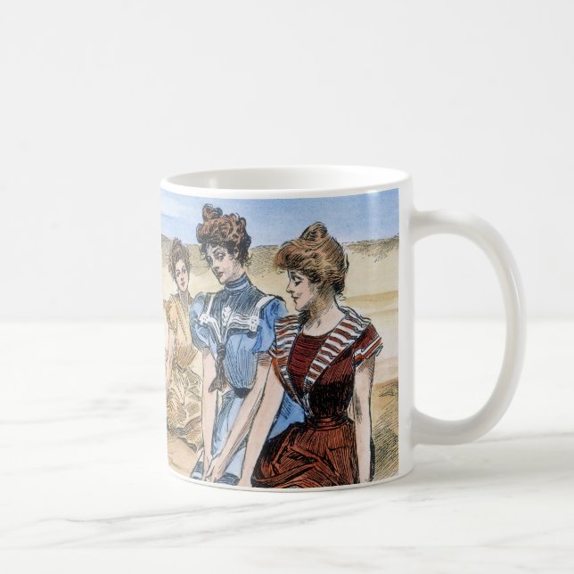 Mug Filles de Gibson sur la plage, 1900 (Droite)