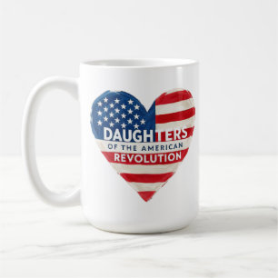 Mug Filles de la Révolution américaine DAR US Histor