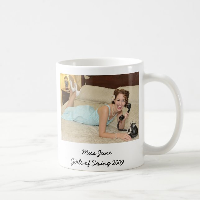 Mug Filles de Mlle juin de l'oscillation 2009 (Droite)