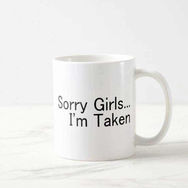 Mug Filles désolées Im pris (Droite)