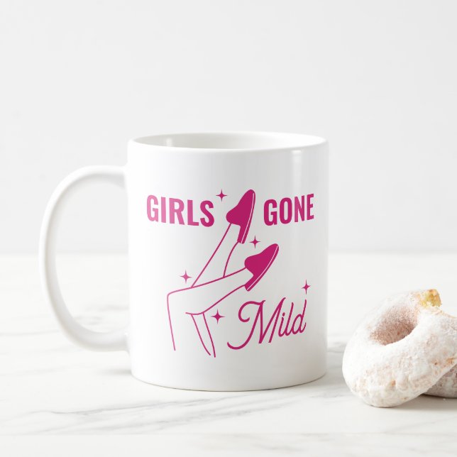 Mug Filles en douceur Spa enterrement de vie de jeune  (Avec donut)