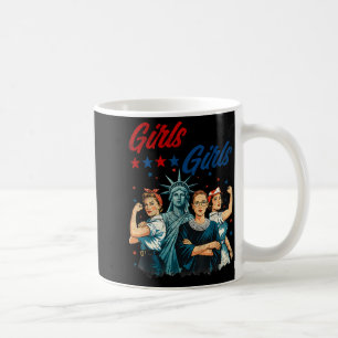 Mug Filles Féministes Patriotiques Graphisme Féminin