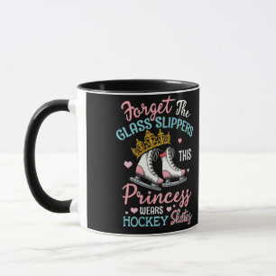 Mug Filles Hockey Sur Glace Cette Princesse Porte Des