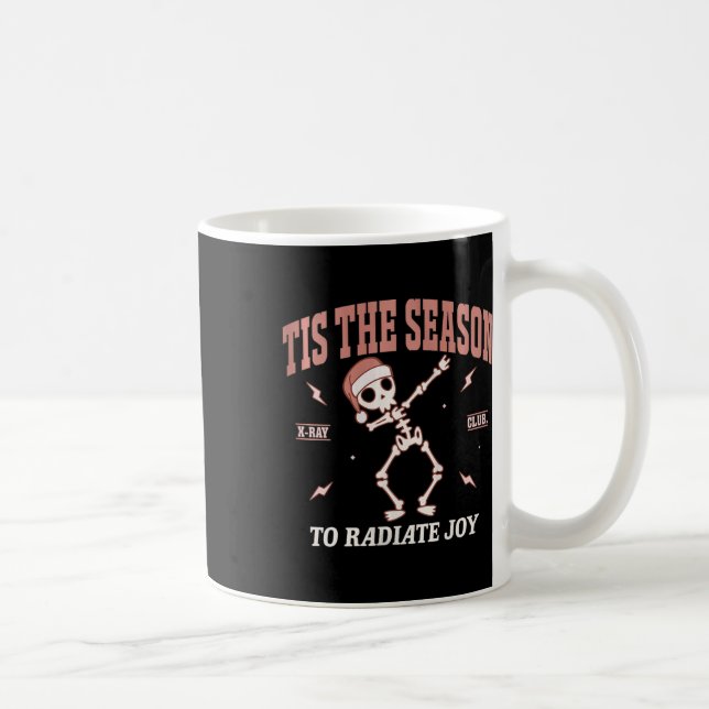Mug Filles Rayonner Joie Rad Tech Radiologue Noël (Droite)
