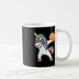 Mug Filles Unicorne Dabbing Basketball Joueur Fun Bbal
