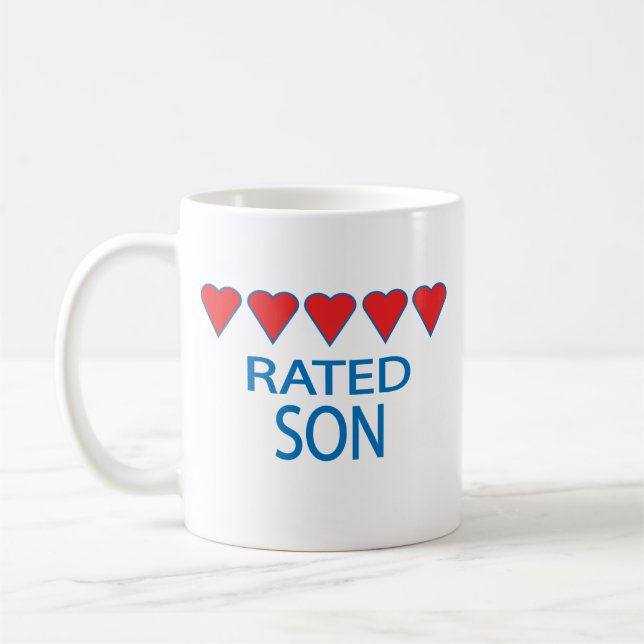 Mug Fils de cinq coeurs (Gauche)