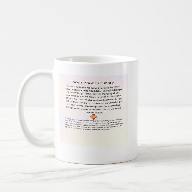 Mug "Fils de Dieu dans le soleil (Gauche)