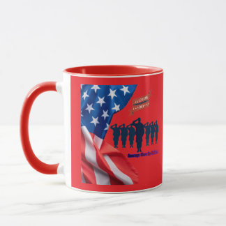 Mug Fils de fierté patriotique rouge vif