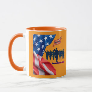 Mug Fils de la fierté des patriotes orange