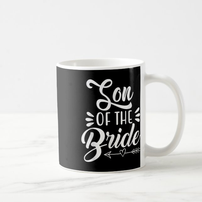 Mug Fils de la mariée fête de mariage famille montre d (Droite)