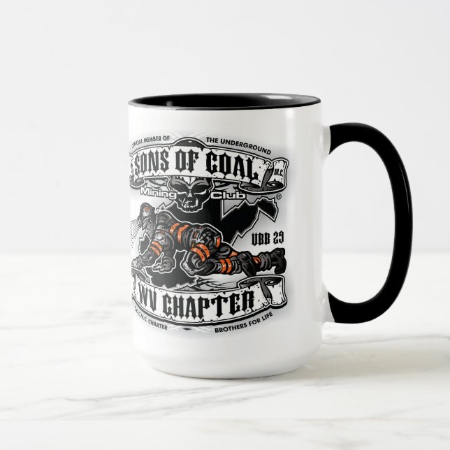 MUG FILS DU CLUB DES MINEURS DE CHARBON (Droite)
