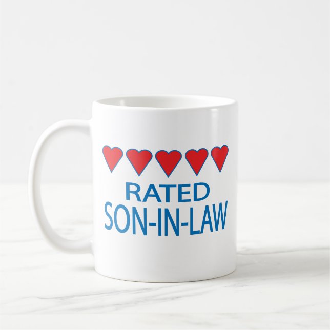 Mug Fils-En-Belle Cinq Coeurs (Gauche)