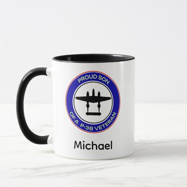 Mug Fils fier d'un vétéran du P-38 (Gauche)