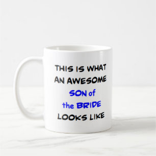 Mug fils génial de la mariée