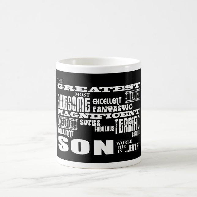 Mug Fils modernes frais d'amusement : Le plus grand (Centre)