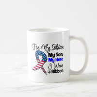 Fils - mon soldat, mon ruban patriotique de héros