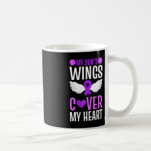 Mug Fin de l'overdose Les ailes de mon fils couvrent m