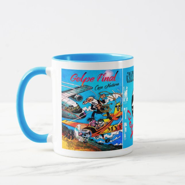 Mug Finale dorée MyF Warthunder du café Taza (Gauche)