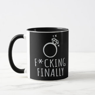 Mug Finally Engaged