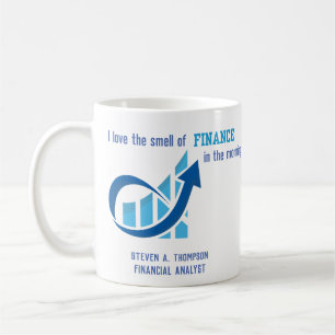 Mug Finance drôle personnalisée 