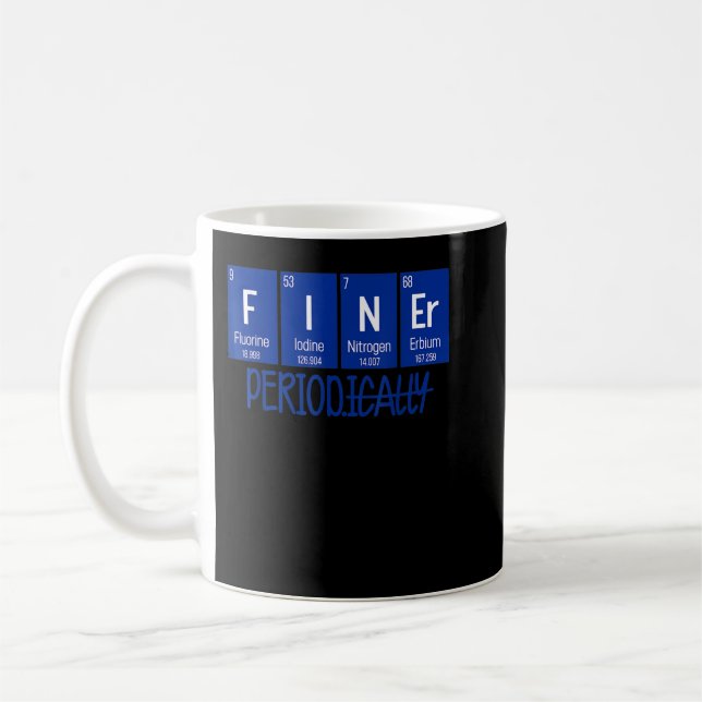 Mug Finer Period Periodical Table Life Zeta Phi Beta L (Gauche)