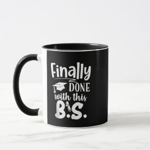 Mug Fini avec ce BS Funny graduation 2025