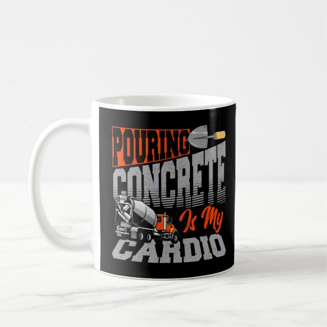 Mug Finisseur de béton pour un ventilateur de construc (Gauche)