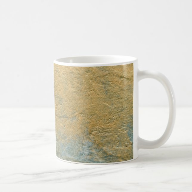 Mug Finition fausse turquoise cuivre (Droite)