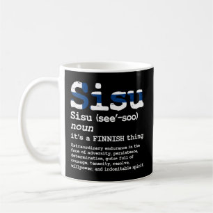 Mug Finlandais Sisu Finlande Sisu Imprimer Finitions S