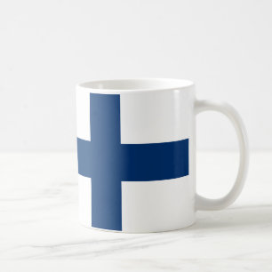 Mug Finlande Drapeau en céramique Musique