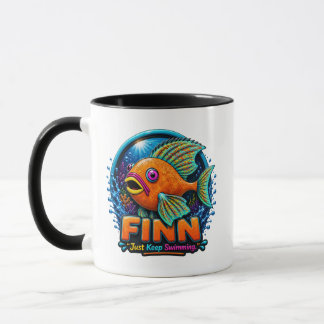 Mug Finn the Dolphin – “Ride the Waves of Wonder”